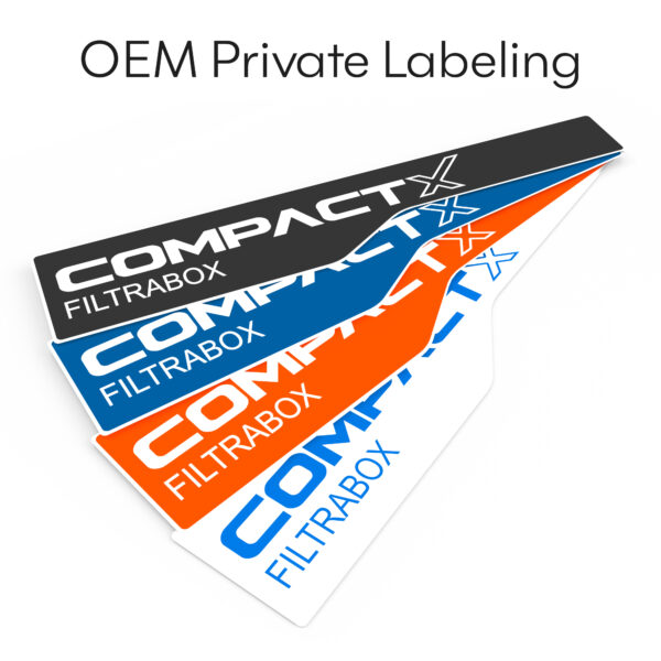 Filtrabox Compact X Fume Extractor Labels